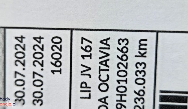 Skoda Octavia Combi 2.0 TDI DSG RS full