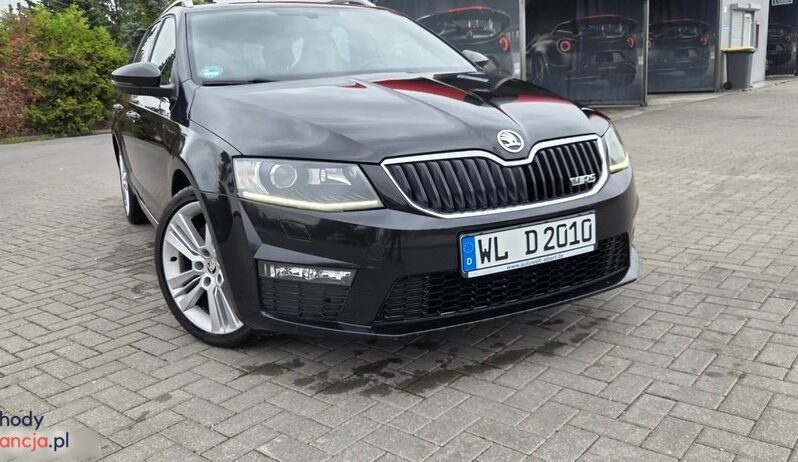 Skoda Octavia 2.0 TDI DSG RS full